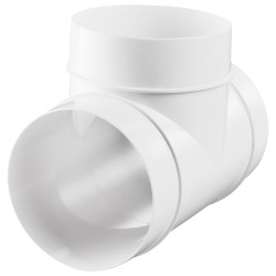 Ramificație plastică tip "T" de Ø 100 mm