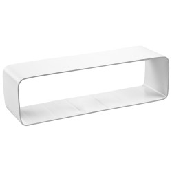Conector interior PVC rectangular 110x55 mm