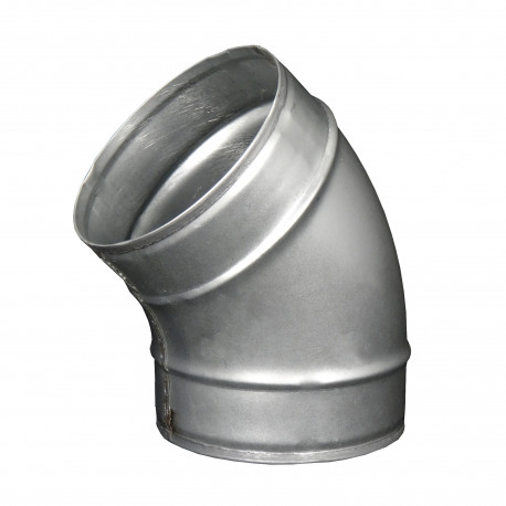 Cot metalic circular 45°, Ø 150 mm