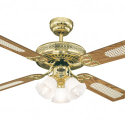Ventilator de tavan cu lumină și control lanț Westinghouse Monarch Trio 78171, Ø 132 cm