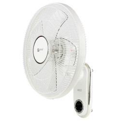Ventilator de perete alb Dalap FW40 cu telecomanda
