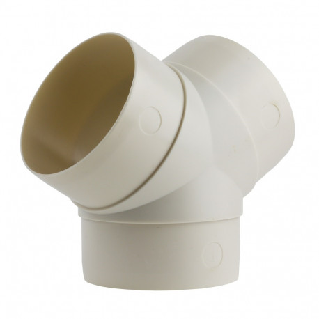Ramificație plastică tip "Y" de Ø 100 mm