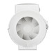 Ventilator la conductă axial plastic cu două viteze și putere mai mare Ø 125 mm