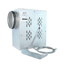 Ventilator de tubulatură silențios cu izolație fonică radial Ø 150 mm