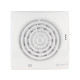 Ventilator de baie silențios Ø 125 mm cu comutator de timp și valva antiretur