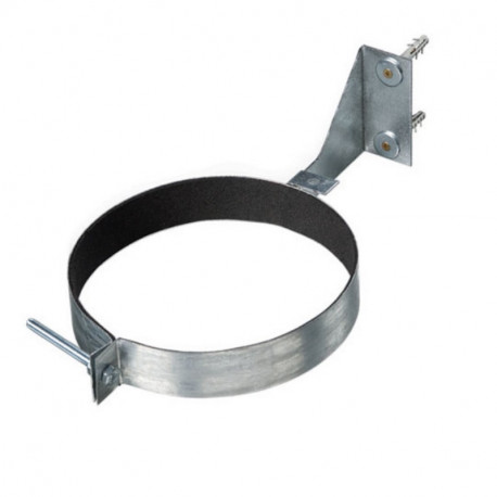 Colier montaj pentru conductă cu inserție cauciuc Ø 150 mm