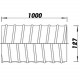Tubulatură circulară flexibilă până la +150 °C Ø 125 mm, lungime 1000 mm