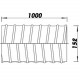 Tubulatură circulară flexibilă până la +150 °C Ø 150 mm, lungime 1000 mm