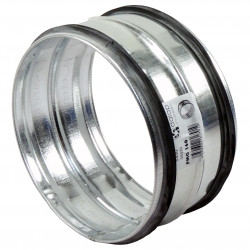 Conector metalic interior cu cauciuc de etanșare la conducte Ø 200 mm