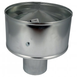 Capac terminal protector pentru capătul conductei Dalag CAGI Ø 125 mm