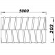 Tubulatură circulară flexibilă până la +150 °C Ø 200 mm, lungime 5000 mm